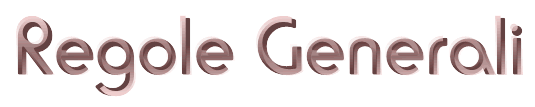 Regole Generali